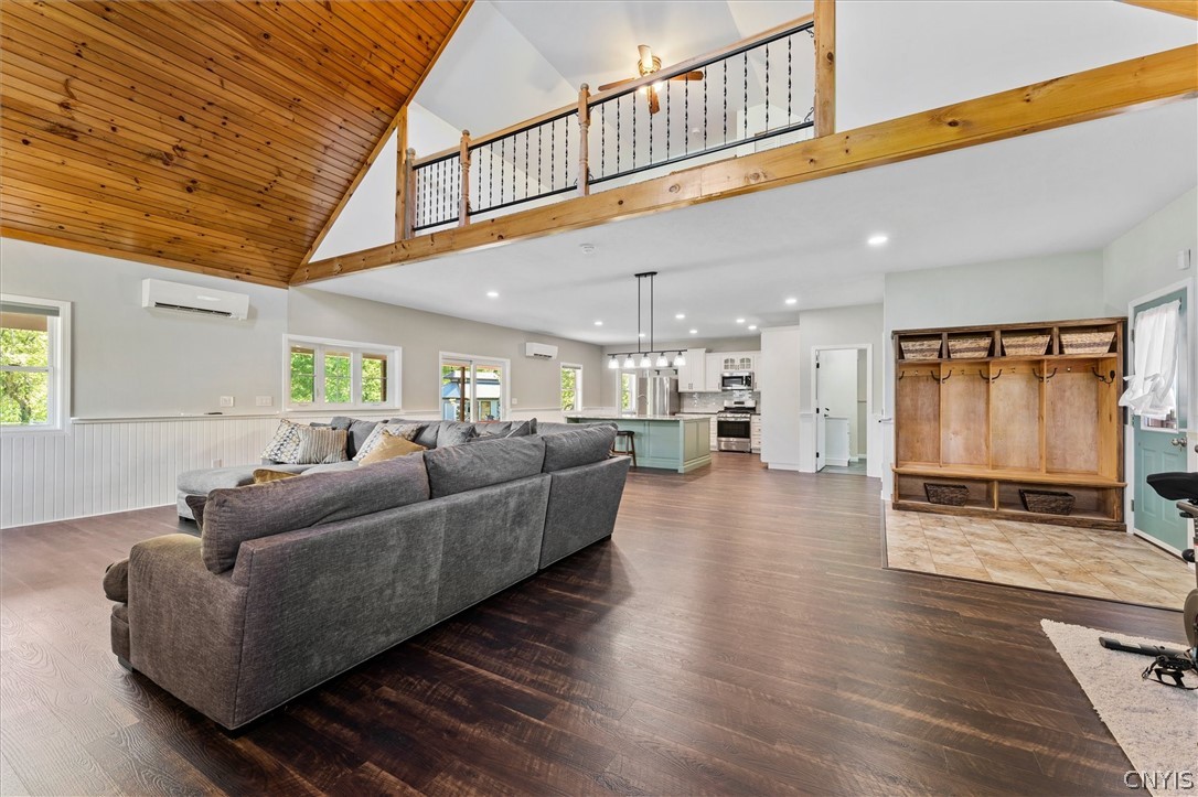 3114 Haskins Road Vienna, NY 13308 - Photo 36 of 36 living room - open floor plan