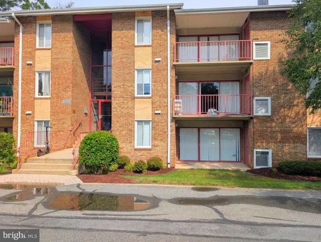 front view of a brick house