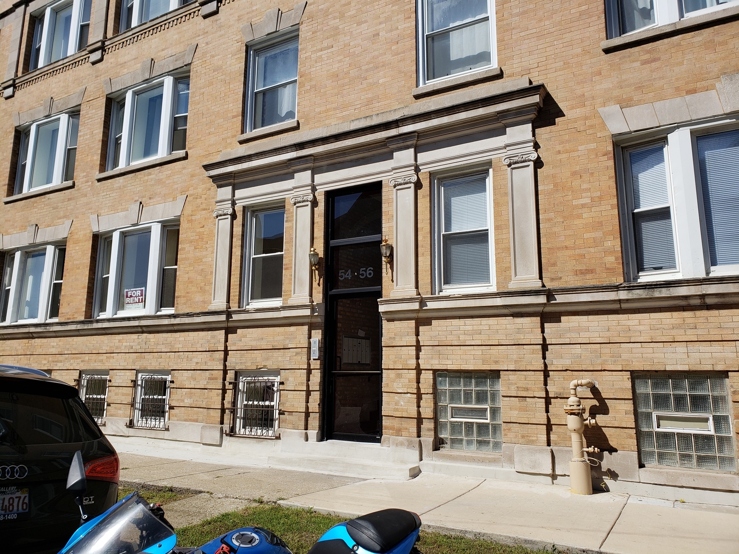 front view of a building