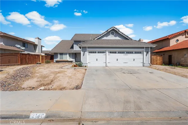 a view of a white house