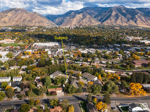 190 West 700 North Logan, UT 84321 - Photo 31 of 51 View of property location featuring a mountainous background and nearby suburban area