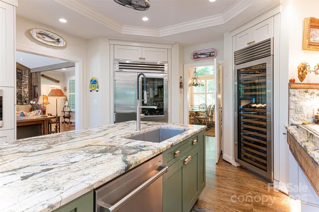 a bath room with sink