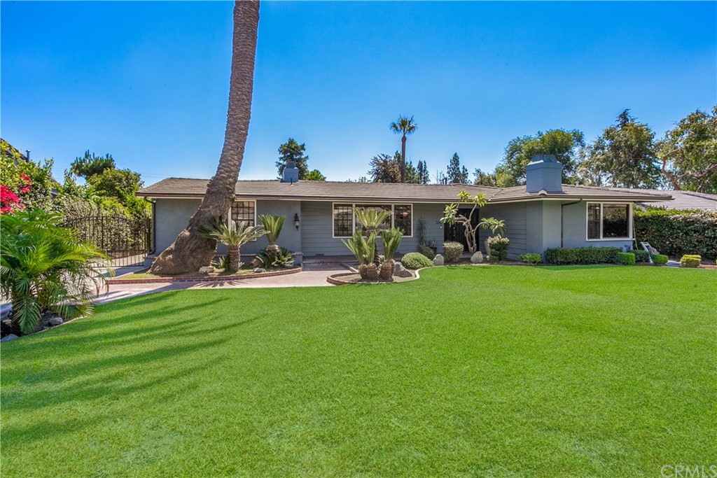 308 North Altura Road Arcadia, CA 91007 - Photo 1 of 1 a view of a house with a backyard porch and sitting area