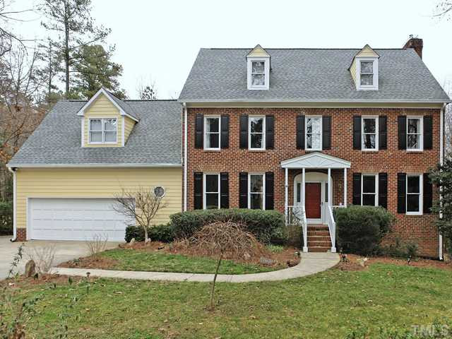 1605 Chatsworth Lane Raleigh, NC 27614 - Photo 25 of 25 Impressive home with expandable floor plan and lots of storage space! Long driveway and parking pad provide additional parking space or a great area to play basketball! Convenient 7 minute drive to I540! Exterior Front