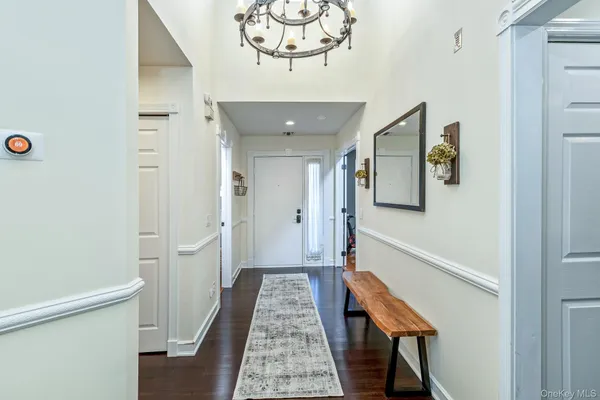 a very nice looking hallway with a elevator