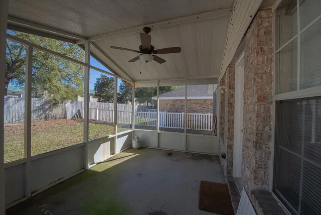 a view of a room with window