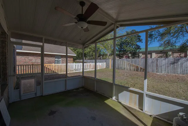 a room with natural light