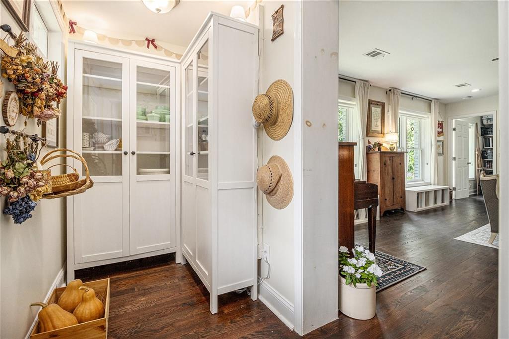 1347 Dorothy Drive Decatur, GA 30030 - Photo 17 of 38 a view of entryway with wooden floor