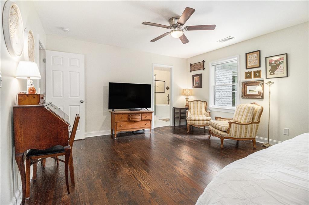 1347 Dorothy Drive Decatur, GA 30030 - Photo 22 of 38 a living room with furniture and a flat screen tv