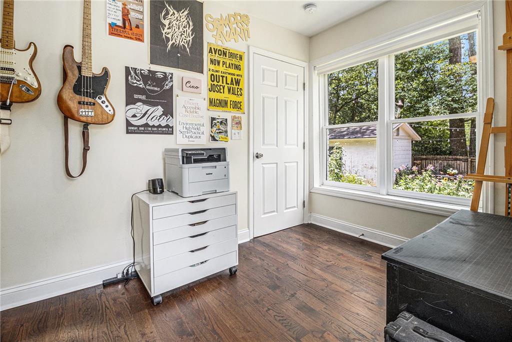 1347 Dorothy Drive Decatur, GA 30030 - Photo 27 of 38 a view of a bedroom with furniture and a window