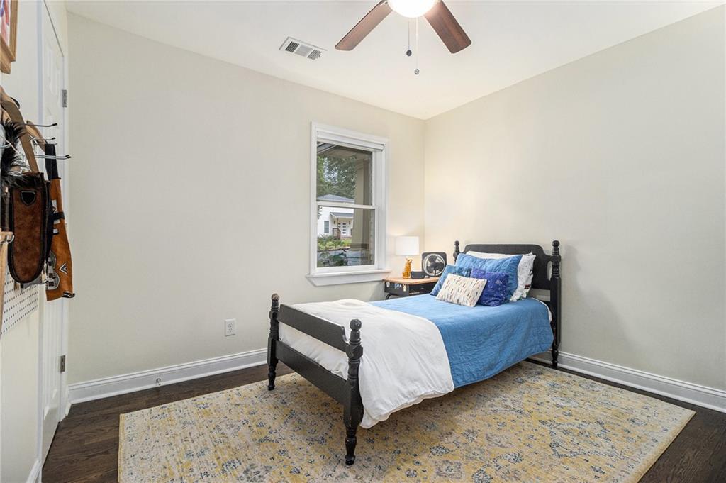 1347 Dorothy Drive Decatur, GA 30030 - Photo 28 of 38 a bed room with a bed and a window