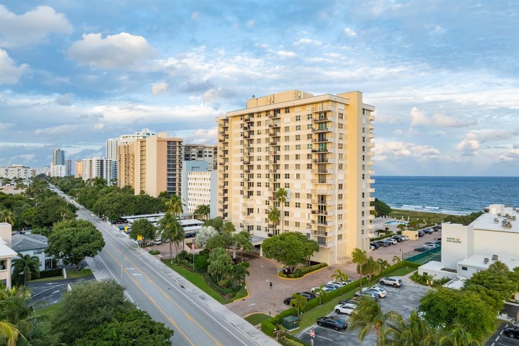 1900 South Ocean Boulevard, Unit 5F Pompano Beach, FL 33062 - Photo 14 of 23 a view of a city with tall buildings
