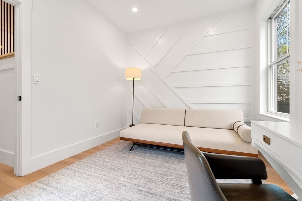 136 Wright Street Arlington, MA 02474 - Photo 33 of 38 a living room with furniture and a window