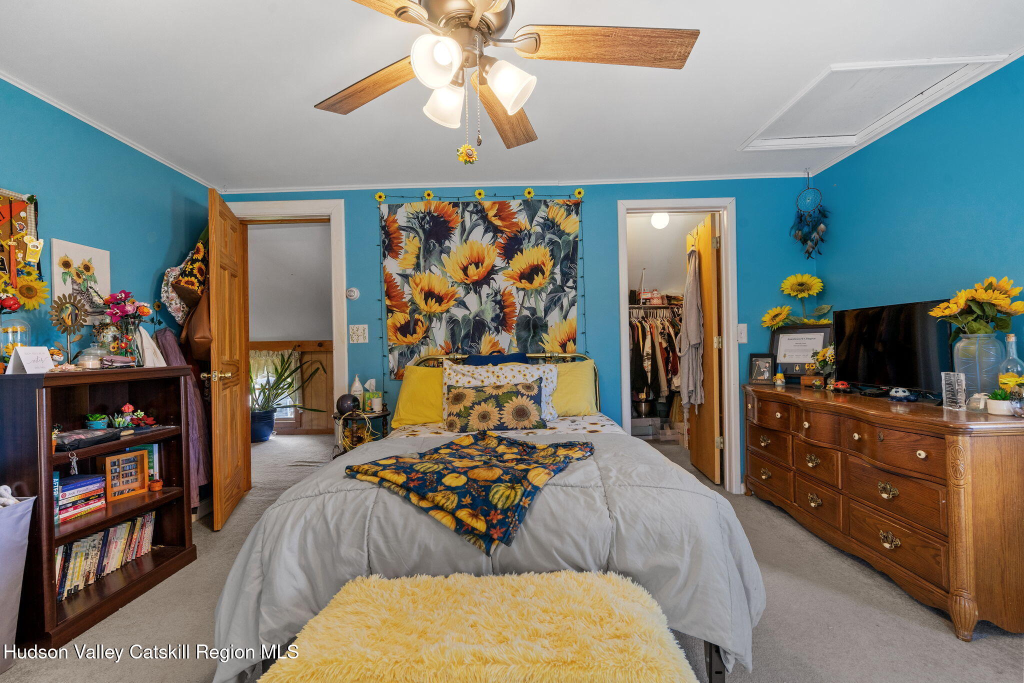 295 County Rte 403 Greenville, NY 12083 - Photo 32 of 65 a bedroom with furniture and wooden floor