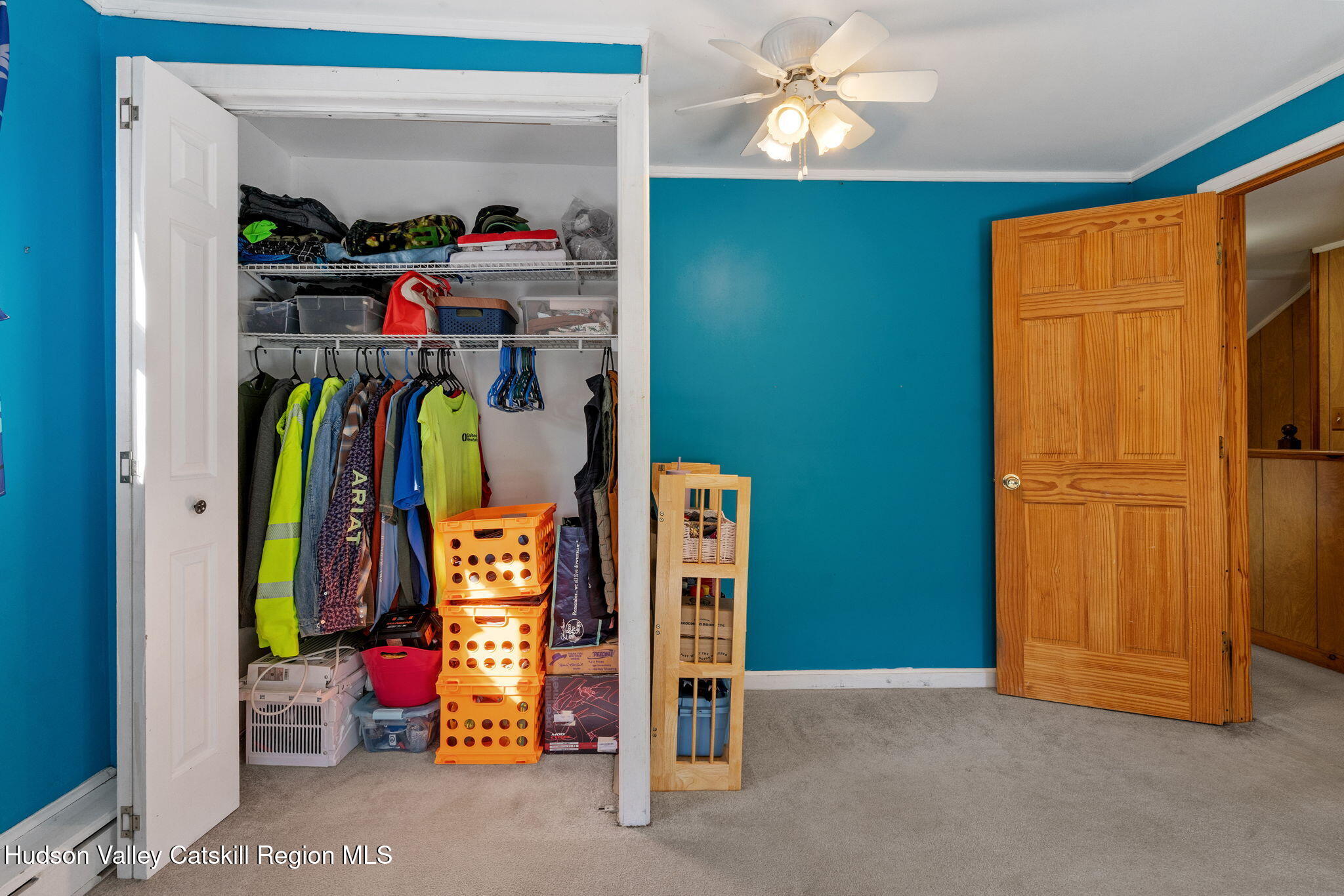 295 County Rte 403 Greenville, NY 12083 - Photo 41 of 65 a view of walk in closet with clothes