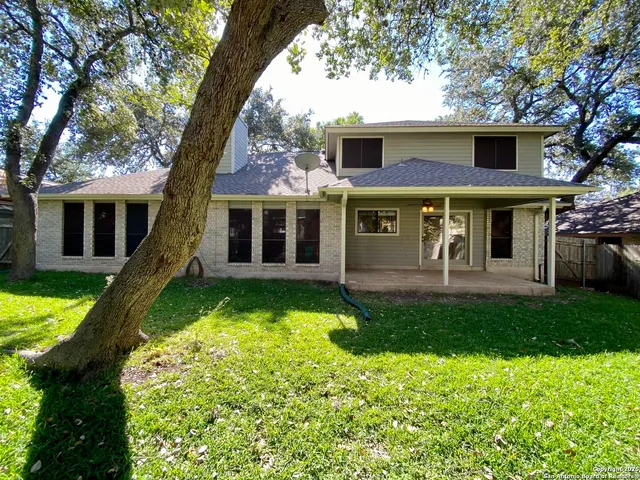 a view of a house with a porch