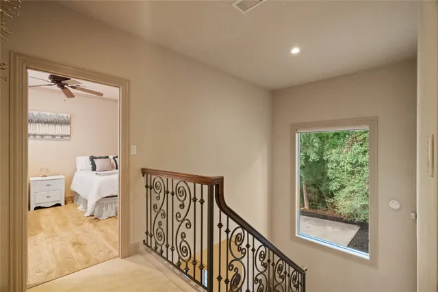 a very nice looking room with a large window