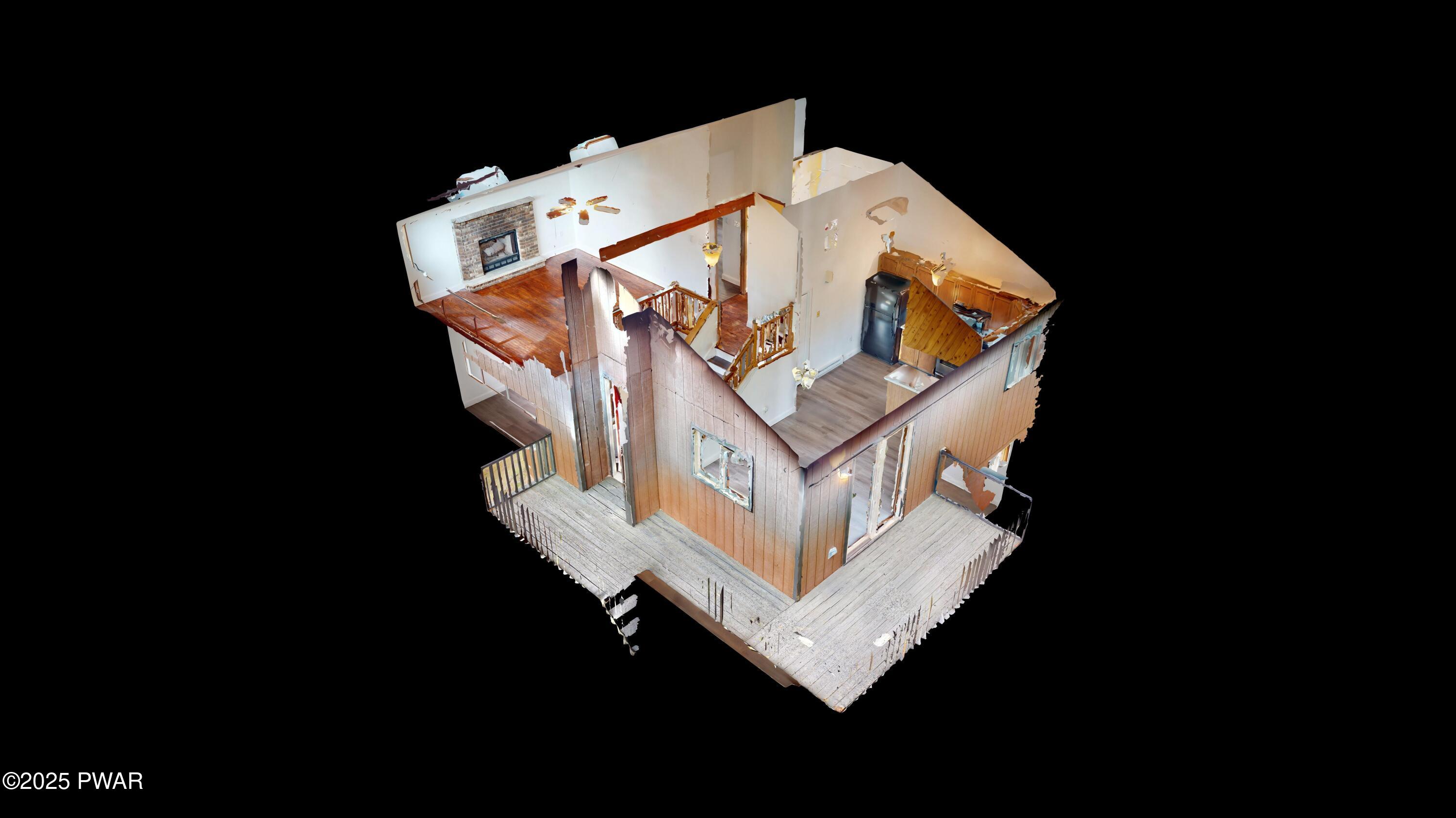 244 Kirkham Road Bushkill, PA 18324 - Photo 19 of 48 244-Kirkham-Dollhouse-View