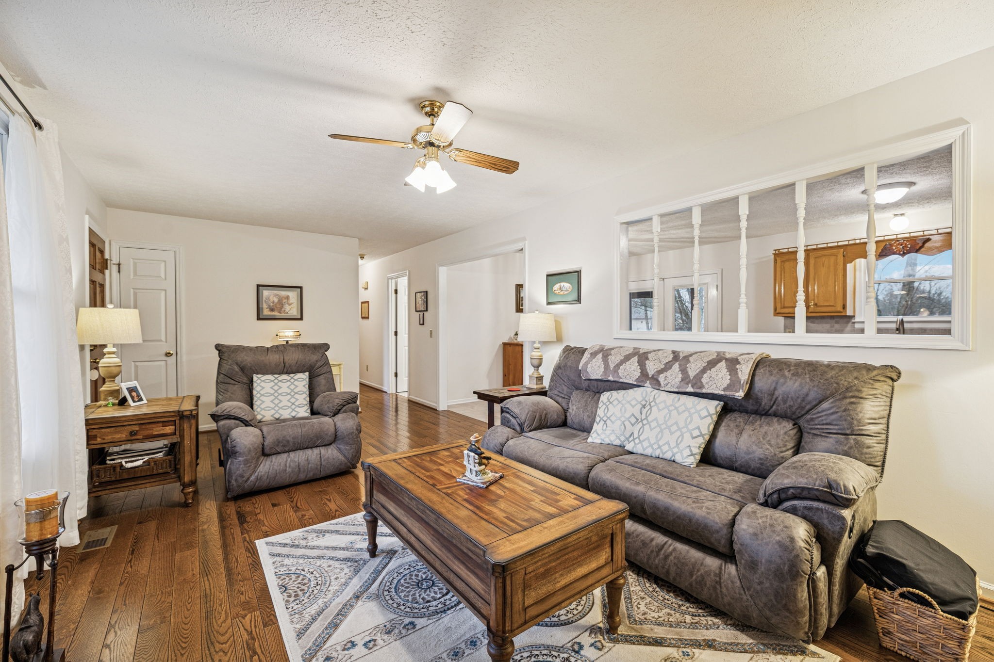 3328 Beckwith Road Mount Juliet, TN 37122 - Photo 4 of 18 a living room with furniture and a large window