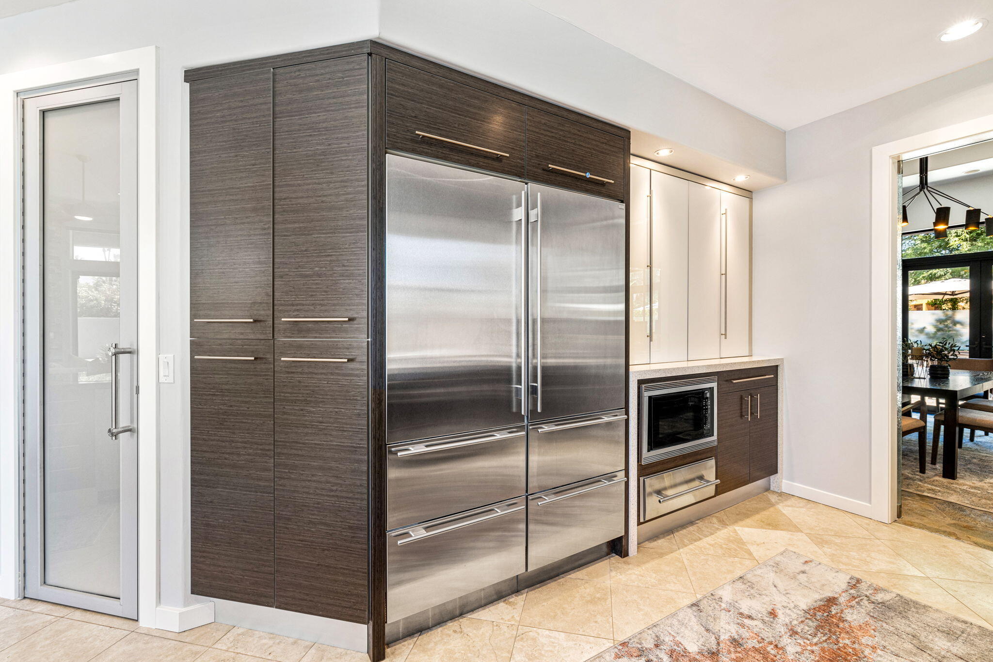 28 Clancy Lane South Rancho Mirage, CA 92270 - Photo 20 of 78 a kitchen with granite countertop a refrigerator and a sink