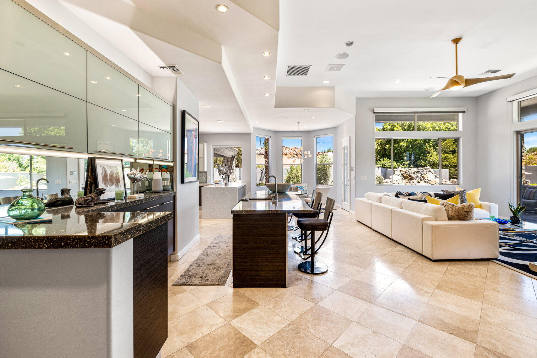 28 Clancy Lane South Rancho Mirage, CA 92270 - Photo 10 of 78 a living room with furniture and a large window