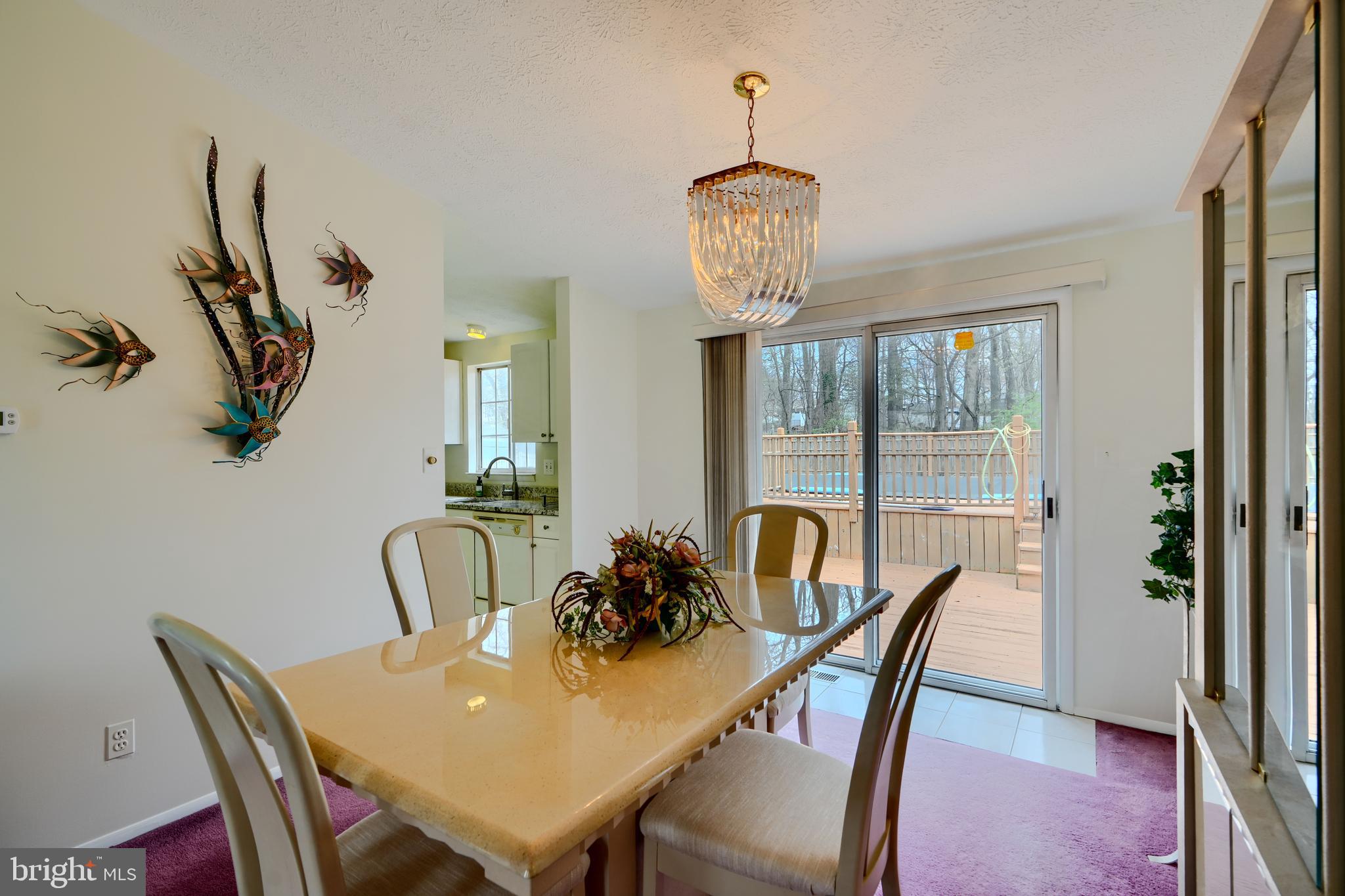 19 Yew Road Baltimore, MD 21221 - Photo 13 of 36 a view of a dining room with furniture window and outside view