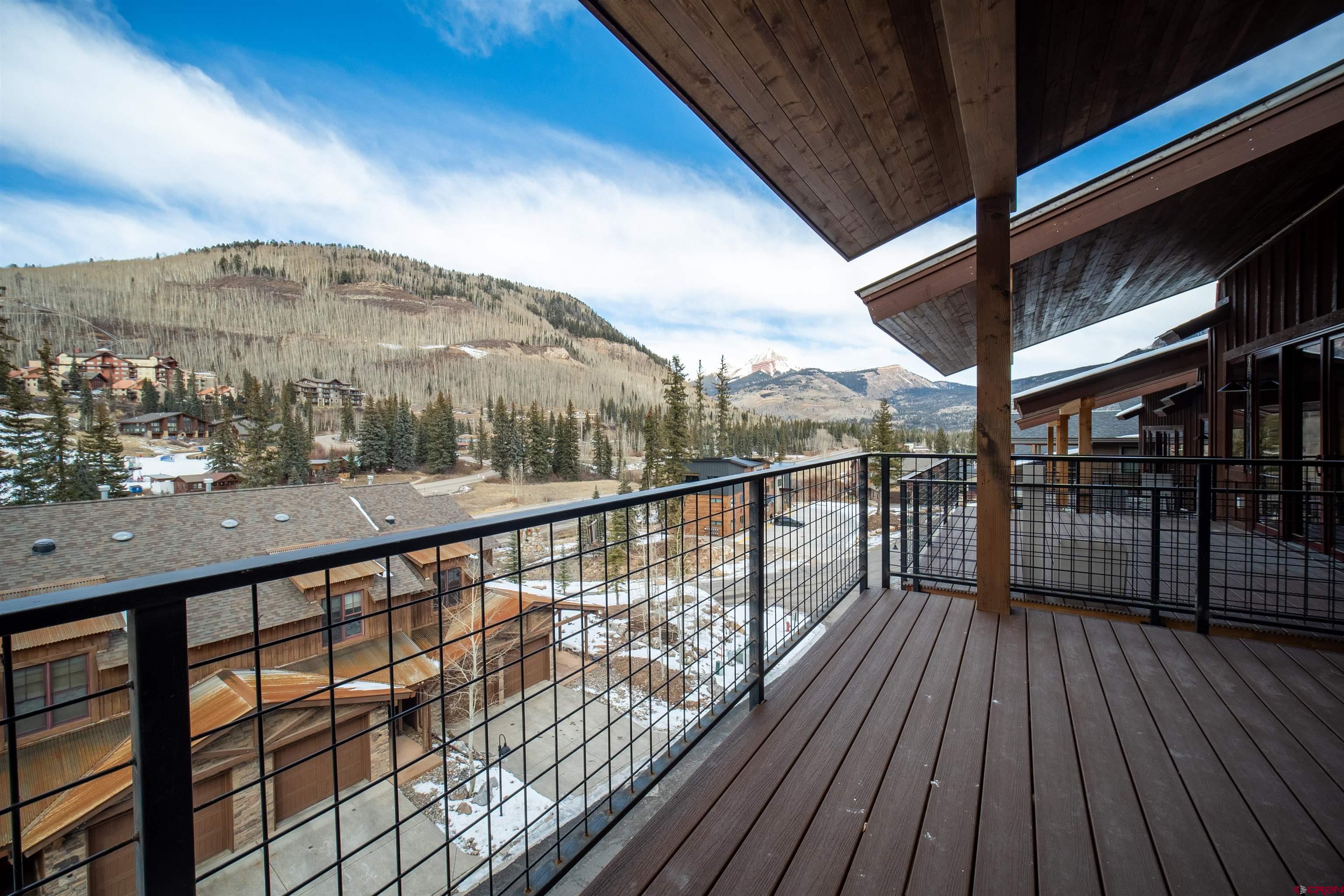 93 Travertine Trail Durango, CO 81301 - Photo 12 of 44 a view of balcony with wooden floor