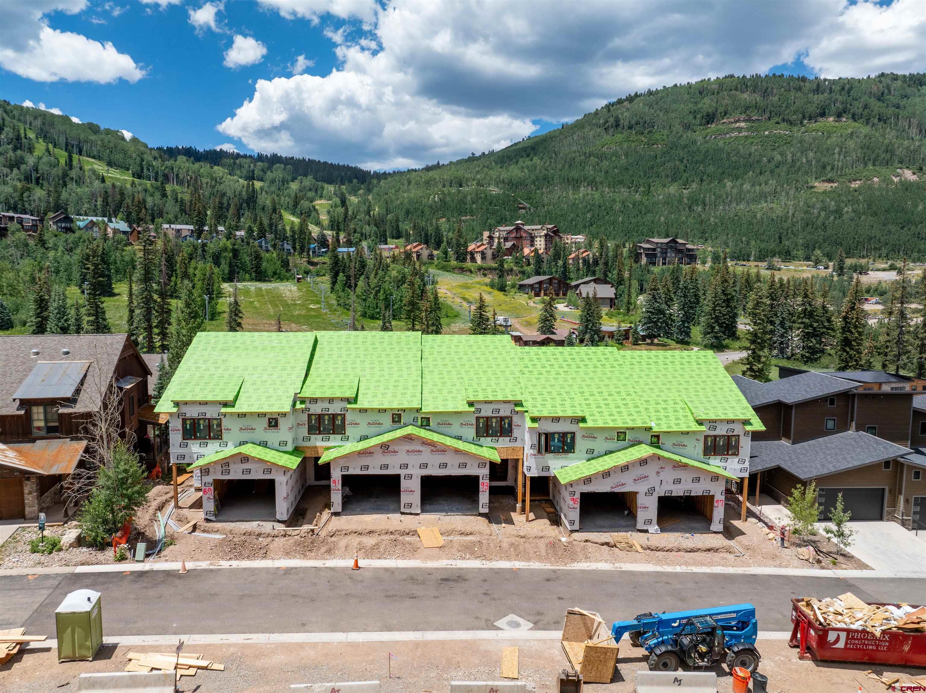 93 Travertine Trail Durango, CO 81301 - Photo 4 of 23 a view of yard with outdoor seating and green space