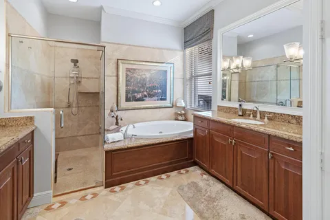 a front view of house with yard and seating area