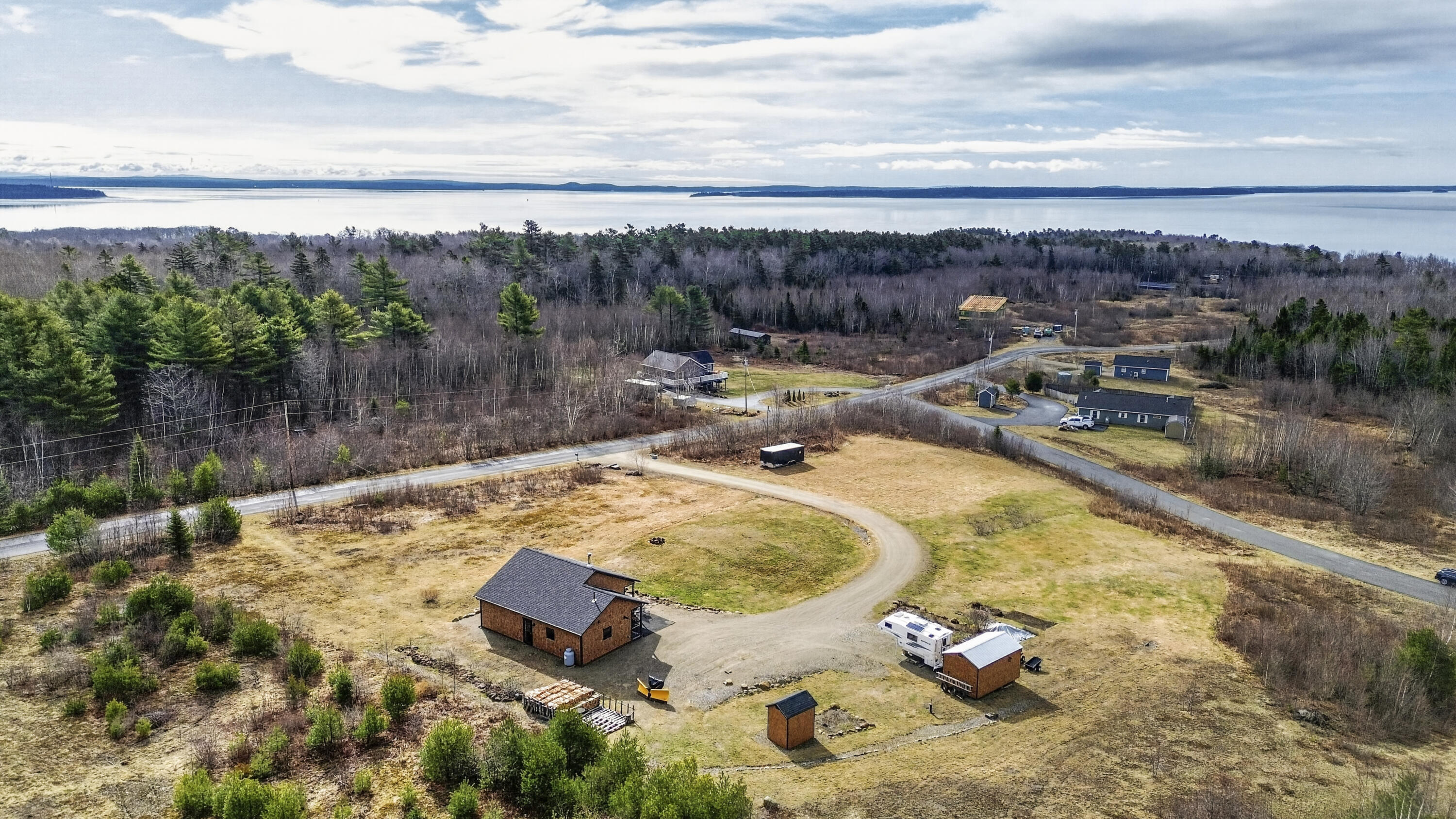 32 Sandy Ridge Lane Searsport, ME 04974 - Photo 2 of 45 55-32 Sandy Ridge Ln_drone-0206