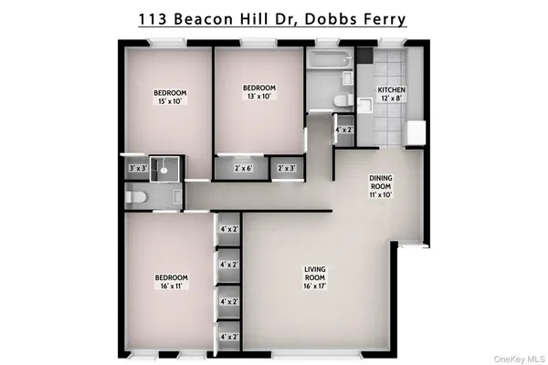 $459,990 | 113 Beacon Hill Drive, Unit E25, Dobbs Ferry, NY 10522