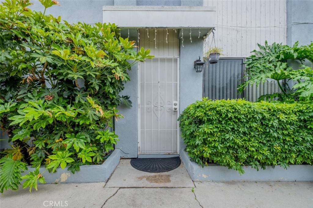 1341 North Keystone Street, Unit E Burbank, CA 91506 - Photo 2 of 16 a view of a garden with plants