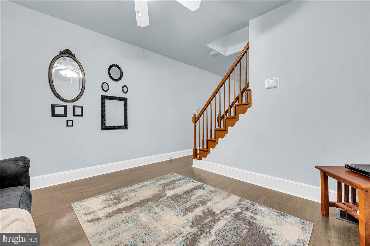 215 8th Street Brookhaven, PA 19015 - Photo 6 of 29 a view of an entryway with wooden floor