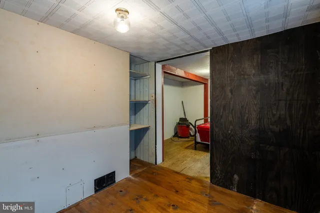 a view of a room with a sink