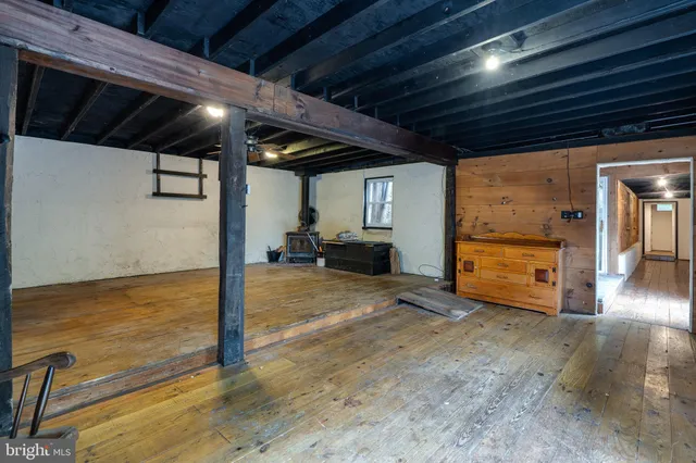 a view of a livingroom with a fireplace