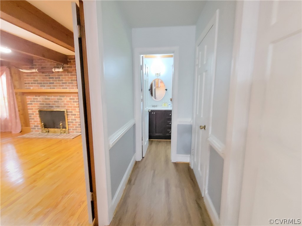 201 Aldersmead Road Richmond, VA 23236 - Photo 17 of 39 Hallway to FR and Powder room