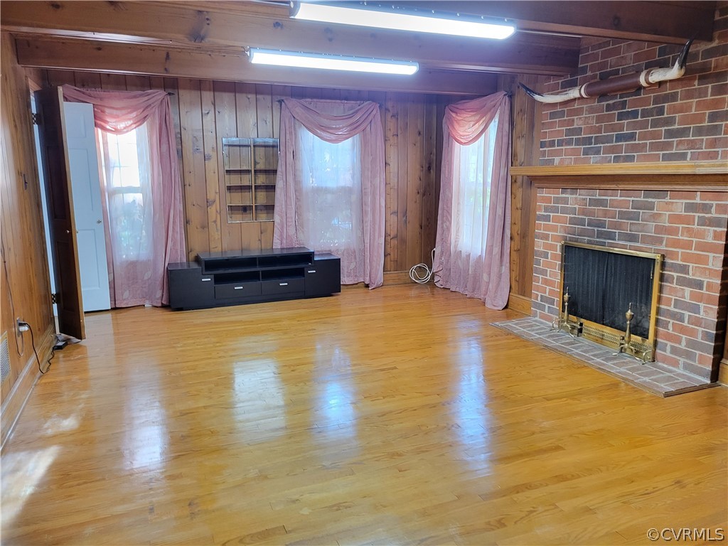 201 Aldersmead Road Richmond, VA 23236 - Photo 5 of 39 Family Room with Fireplace & Built-in Bookcase