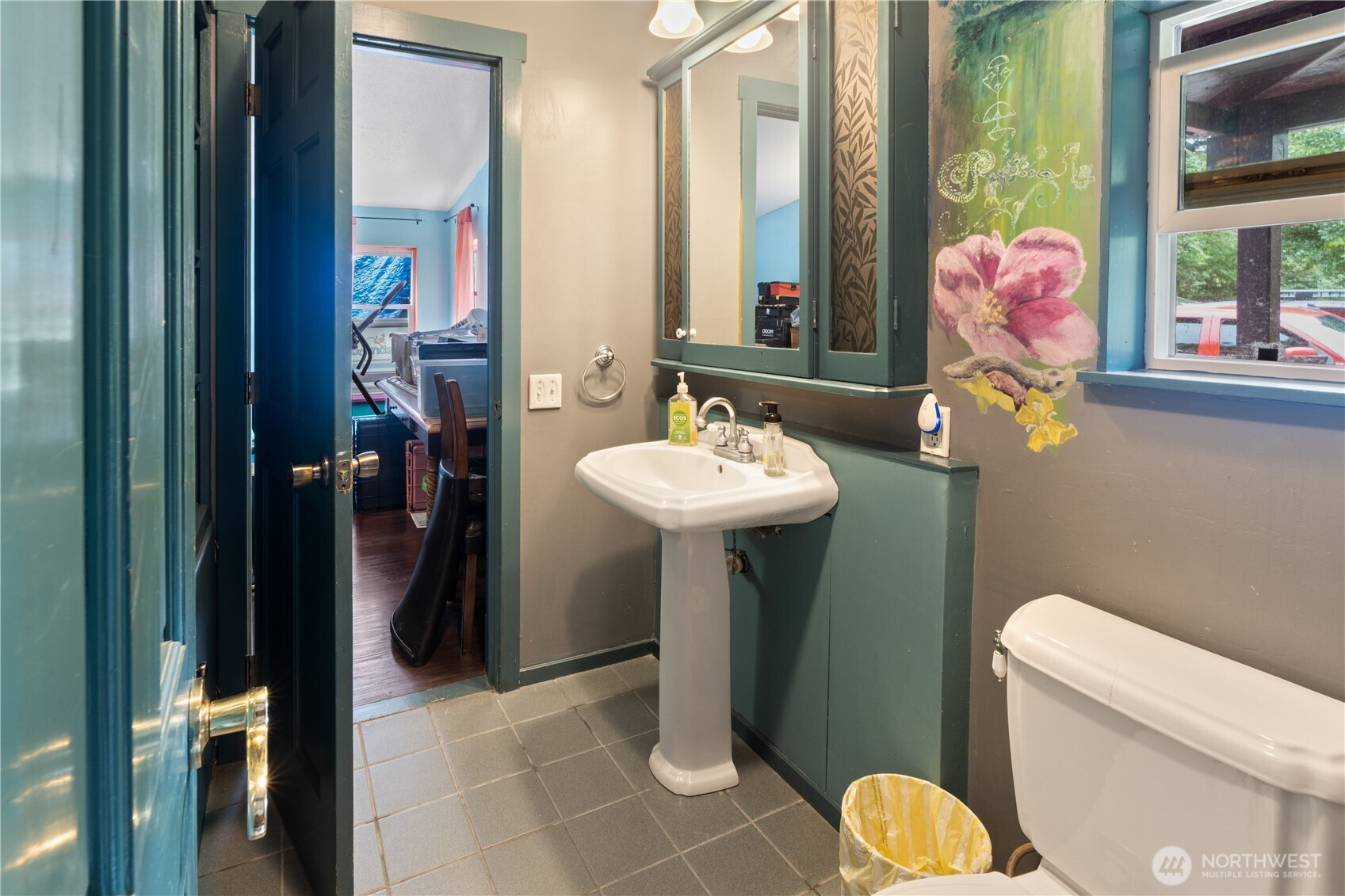 5818 Everson Goshen Road Bellingham, WA 98226 - Photo 11 of 34 a bathroom with a sink toilet and shower