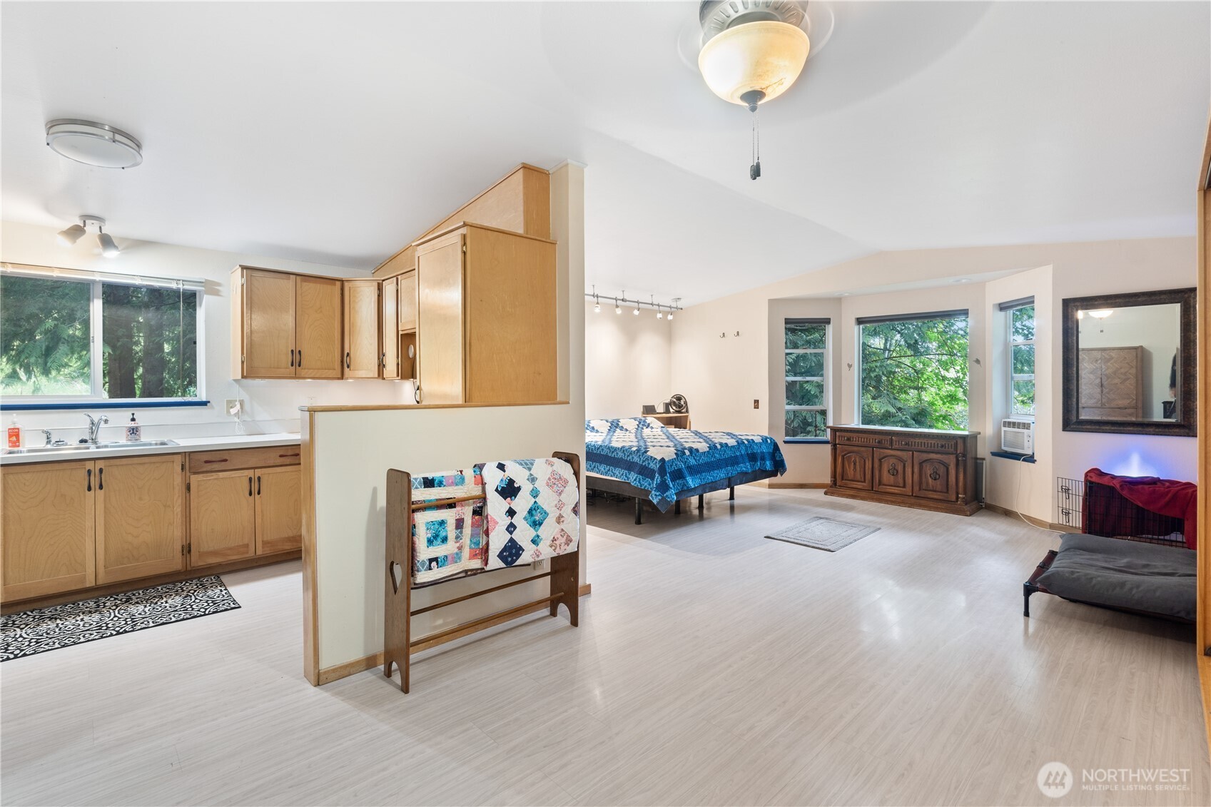 5818 Everson Goshen Road Bellingham, WA 98226 - Photo 19 of 34 a bedroom with furniture and a window