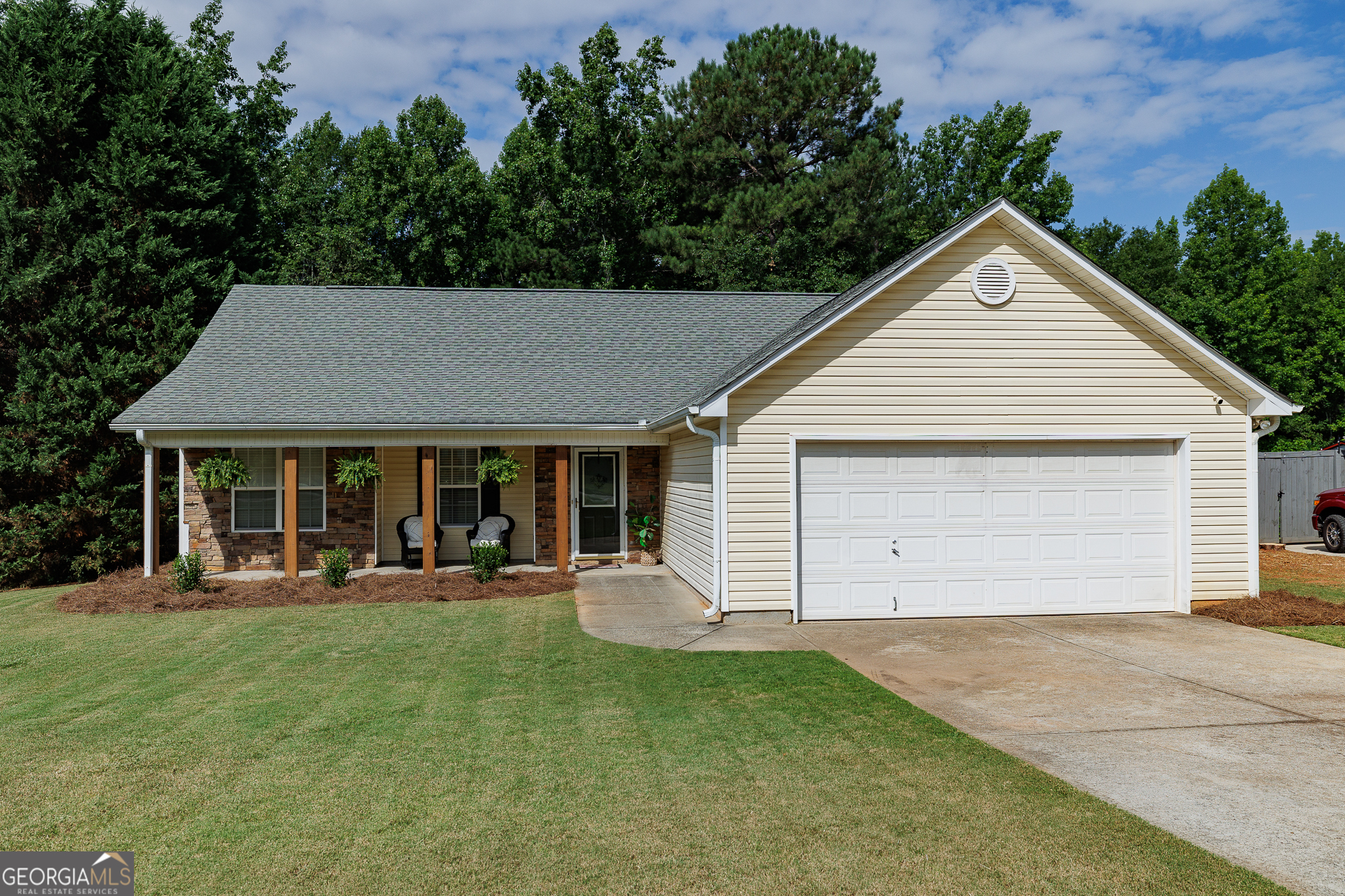 532 Providence Circle Statham, GA 30666 - Photo 1 of 1 a view of a house with outdoor space and porch