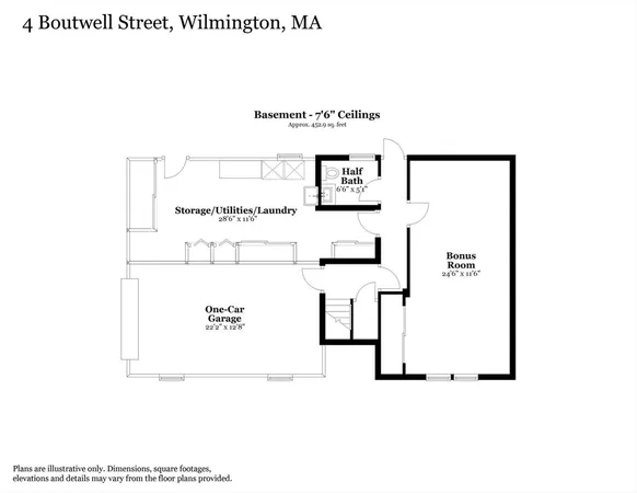 $769,900 | 4 Boutwell Street, Wilmington, MA 01887