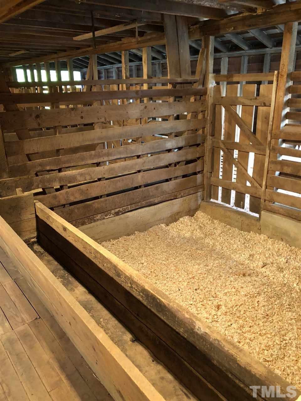 224 Roy Pierce Road Timberlake, NC 27583 - Photo 14 of 23 Original feed troughs were left.