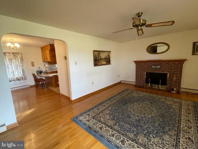 6609 Fish Hatchery Road Thurmont, MD 21788 - Photo 4 of 20 Living Room into Dining Room