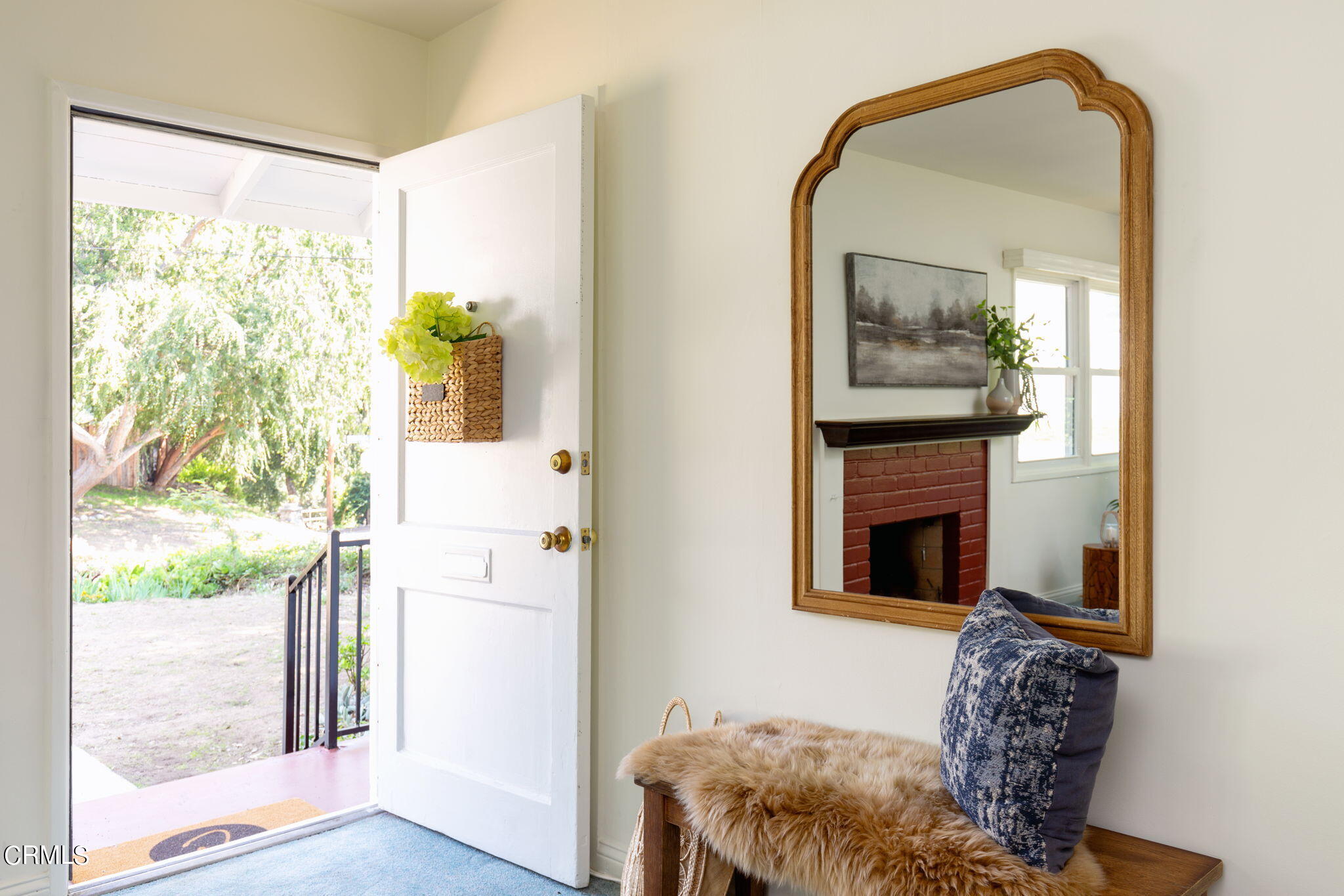 3565 McNally Avenue Altadena, CA 91001 - Photo 3 of 33 a living room with furniture and a fireplace