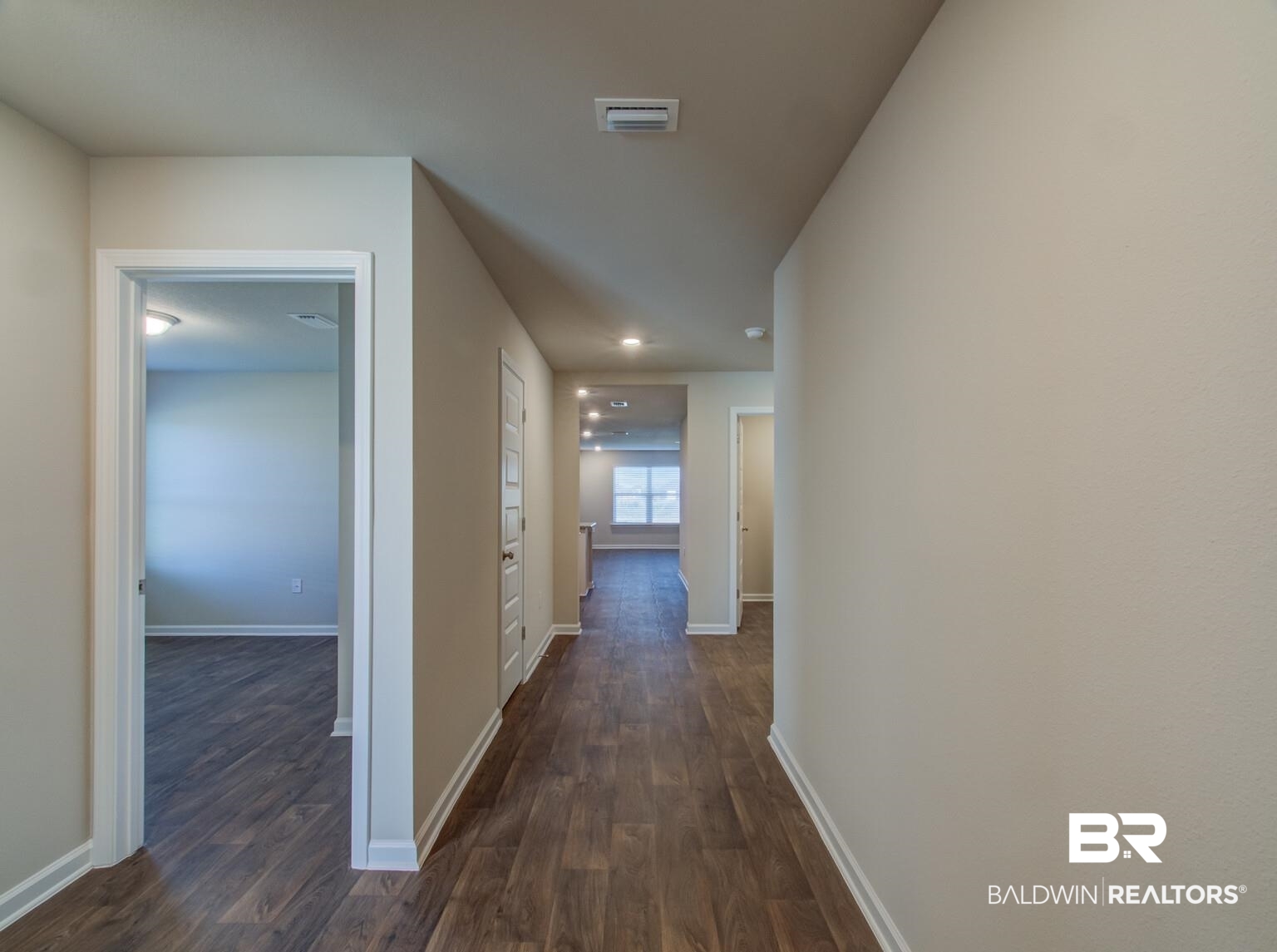23952 Citation Loop Daphne, AL 36526 - Photo 7 of 69 Corridor featuring dark wood-type flooring and recessed lighting