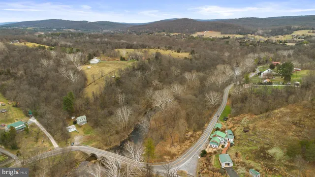 a view of an mountain in the distance