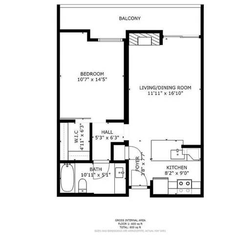 $2,800 | 750 North Kings Road, Unit 325, West Hollywood, CA 90069