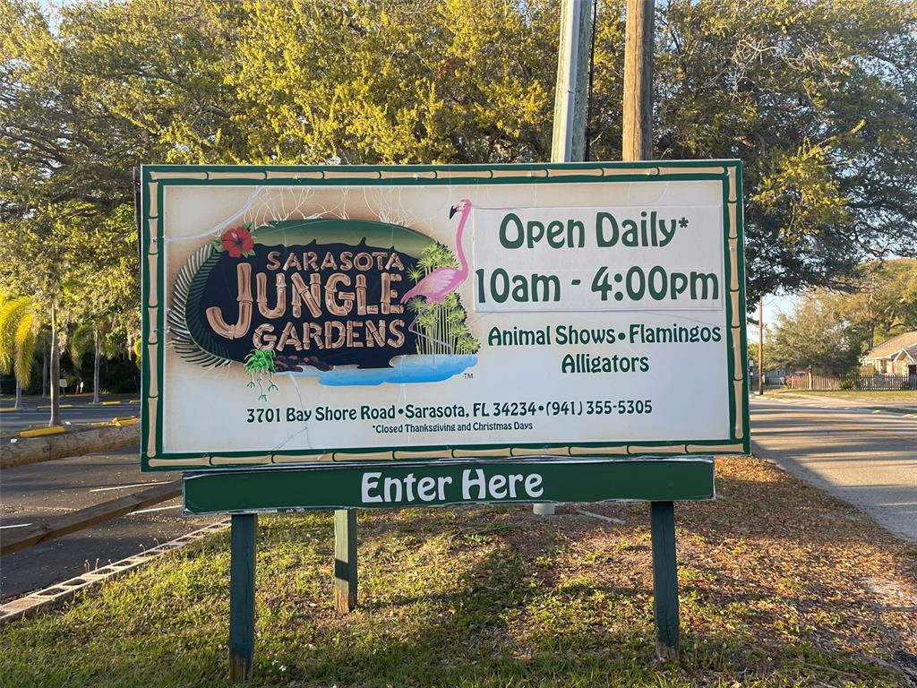 828 South Tuttle Avenue, Unit B Sarasota, FL 34237 - Photo 39 of 63 a sign on the side of a building