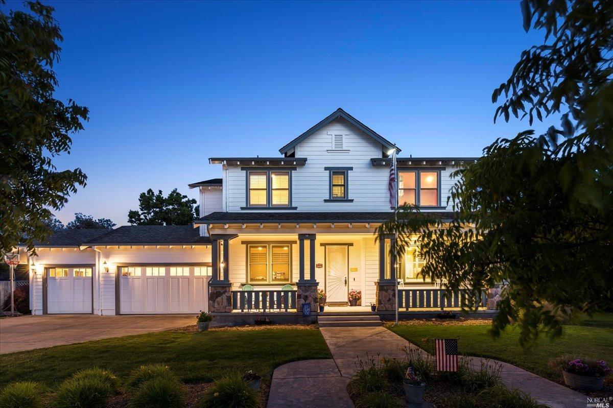 15 Gilman Ranch Road Cotati, CA 94931 - Photo 1 of 1 a front view of a house with a garden