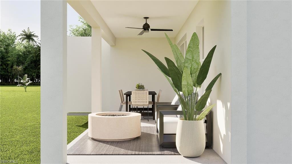 14895 Bluewater Road Babcock Ranch, FL 33982 - Photo 27 of 27 a view of a living room with a potted plant
